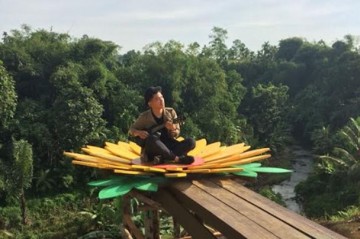 Gratis! Sun Flowers Garden, Destinasi Wisata Spot Selfie Terbesar di Medan